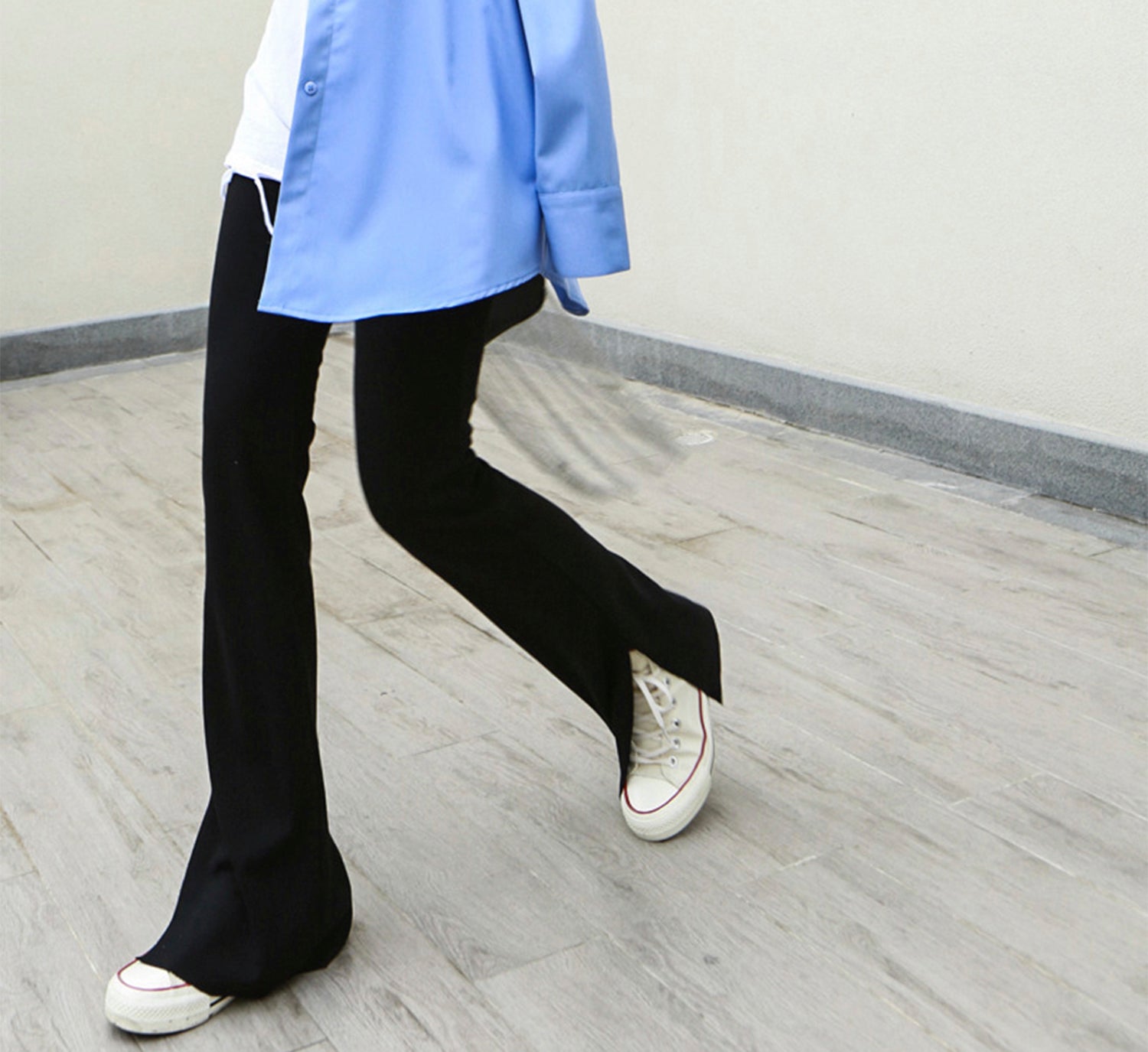 Slit Flared Legging Pant - DIGS